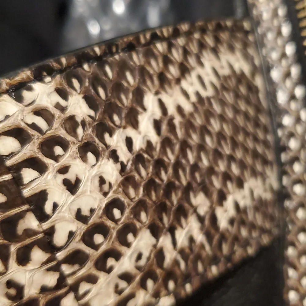 Coach Turnlock Edie Shoulder Bag With Snakeskin - Picture 15 of 15
